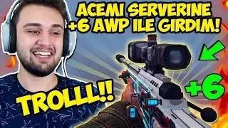 1 LEVEL HESAPTA +6 AWP İLE OYNAYARAK TROLLEDİM !! ZULA