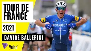 Davide Ballerini on his Tour de France debut