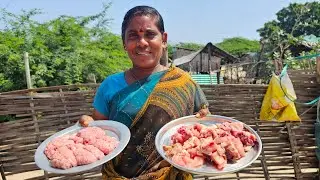 ஆட்டு மூளை வறுவல்,சிக்கன் கிரேவி அருமையான மதிய சாப்பாடு