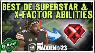 Лучшие способности Superstar и X-Factor для DE в режиме франшизы Madden 23