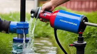 Pumping Water with a Hand Pump Sound Effect | No Copyright Sound Effect & Free to Use for Editing
