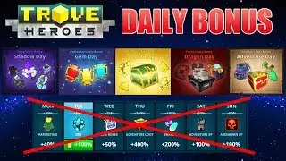 Trove New Amazing Daily Bonuses - Trove Heroes Update on PTS