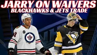 Breaking News: Pens Place Jarry on Waivers + Jets & Hawks Complete Trade