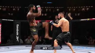 Tyler Allen VS Rafael Fiziev 2 UFC Lightweight Championship