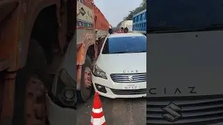 live accident on NH 16  Highway #shorts