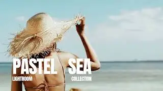 30 Pastel Sea Lightroom Presets Desktop and Mobile | Tropical Beach, Travel, Summer, Coastal