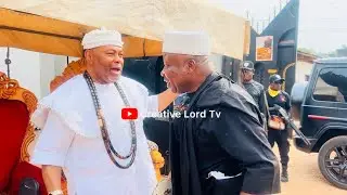 Charle Ross-Royce arrives to support IDE UMUDIOKA as he was made patron people club of Nigeria.