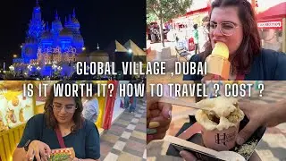 Global village 2025 | Best Vanilla custard | Is food expensive ? Is it worth it ? | दुबई |