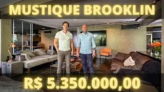 MUSTIQUE BROOKLIN - APARTAMENTO COM PERSONALIDADE EM CONDOMÍNIO CLUBE