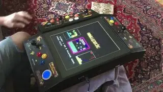 Newest 3-Way Mini Cocktail Arcade - Lightup Trackball!