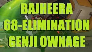 Bajheera - GENJIMAINX 68-ELIM OASIS OWNAGE - Silver Ranked Overwatch