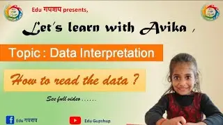 |Data Interpretation||Information||Reading Data||Kids teaching||Kindergarten|