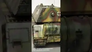 Plastimodelismo - scalemodels - weathering - plasticmodels - maus - germanys biggest tank -1/35