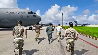 U.S. Air Force &bull; Emergency Takeoff &bull; Crew Rushes to Their C-17 for Intense Scramble Operation