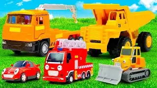 Come e quando funzionano i veicoli di soccorso? Video con le macchinine per bambini piccoli
