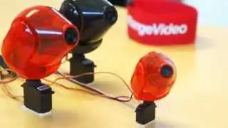 Rangevideo pan and tilt head for KX2 and KX6 FPV cameras