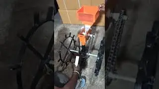 manual opreted seed drill machine ⚒️