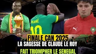 Finale CAN 2025:LA SAGESSE DE CLAUDE LE ROY SAUVE SADIO MANE et LE SENEGAL.