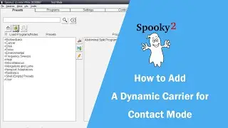 How to Add A Dynamic Carrier for Contact Mode
