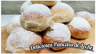Pancitos de Leche - Pan CASERO - Receta F&Aacute;CIL