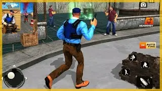 Virtual Security Guard Game . Factory Simulator Game