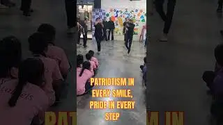 Freedom and unity values begin early.Republic Day at Leo Kids School.