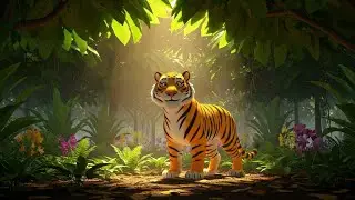  Tiger and Kangaroo Kids Song | Fun Nursery  Jump and Run | Healthy Habits Song for Children