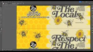 Design | Adobe Illustrator | How to add trim marks and create a gang sheet for small format