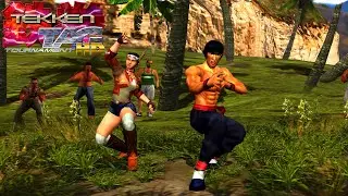 Tekken Tag Tournament HD Arcade Mode - Forrest Law (& Michelle Chang) 4K