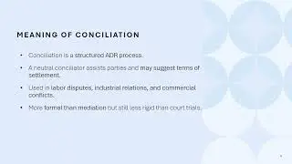 Mediation vs conciliation by Mudassir Ali Roll number BS law 24 m 146