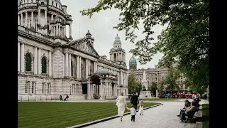 Belfast City Hall Wedding - the view from a Belfast Wedding Photographer