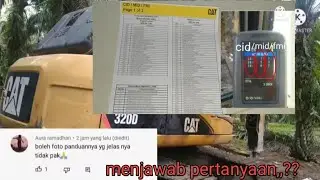 panduan membaca error cat 320d