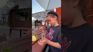 Когда лимонад высшего качества🤘 #миланахаметова #dance #друзья #cool #emoji #cafe