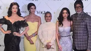 Rare Video: Aishwarya Rai Bachchan With Full Family At Vogue Awards 2017
