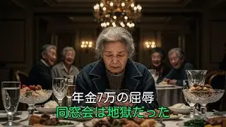 年金7万円の75歳が同窓会で絶望。豪華な料理と「自己責任」という冷酷な言葉