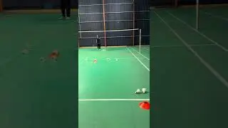 Amateur to Intermediate Badminton Assessment | BH Low Serve, High Serve