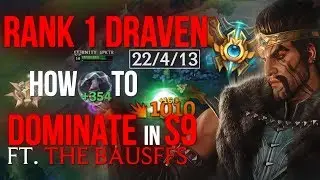 RANK 1 DRAVEN SHOWS YOU HOW TO CARRY IN SEASON 9 (FT. RANK 1 SION)