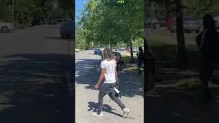 Оппа подъехала во время видеоблога TTU Hood в Чикаго 😳💥(BJOG)