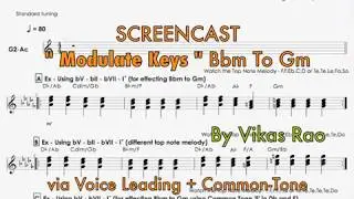 Composing: Modulate Using Common Tone Gateway - 1