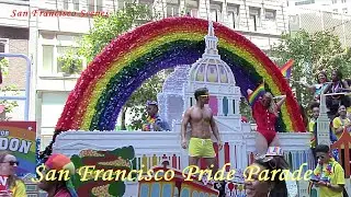 Thrilling Pride Parade in San Francisco - Pre Pandemic