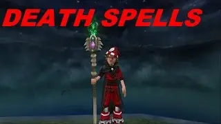 Wizard101 All Death Spells Level 1-90
