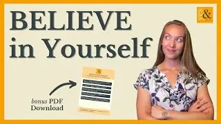 How to BELIEVE IN YOURSELF | Stop overanalyzing; TRUST yourself to decide