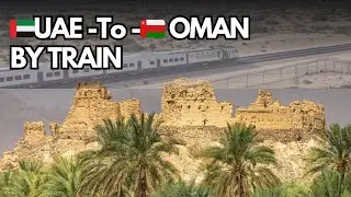 👉🇦🇪UAE to Oman by Train in One Hour ‼️Hafeet Train 💫#awareness