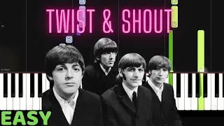 How to play Twist & Shout on piano - EASY Piano Tutorial - Tunes With Tina
