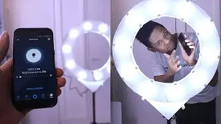 How I made a DIY Smart Ring light (Voice Controlled)