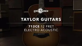 Taylor 712CE 12-Fret WSB Electro Acoustic Guitar Demo