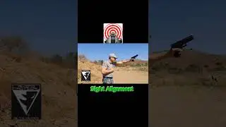 Learn Glock pistol grip and Sight use.  Unconventional shooting styles to prove a point about grip.