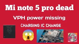 Redmi note 5 pro dead recover...VPH line missing...
