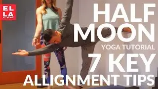 How To Do Half Moon I Yoga Tutorial