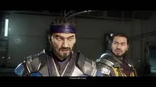 Scorpion (Hanzo Hasashi) vs Cyrax: Story Mode | Mortal Kombat 11
